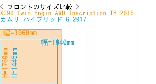 #XC90 Twin Engin AWD Inscription T8 2016- + カムリ ハイブリッド G 2017-